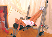 vaja za zgornje trebušne mišice negativni naklon